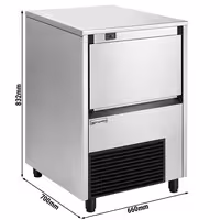 Commercial Ice Machine - Cube - 99 kg/24 h