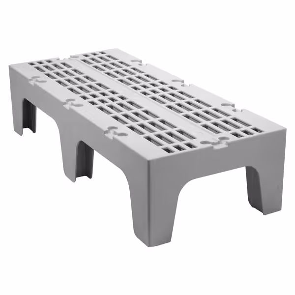 CAMBRO | Serie S - قاعدة تخزين شديدة التحمل - 1220 مم - بسطح شبكي - رمادي مرقط
