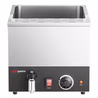 Cozedor de massas elétrico - de bancada - 40L - 3,20kW - com torneira de drenagem - incl. 3 cestos