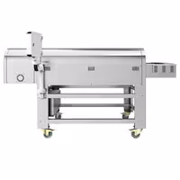 Electric Conveyor Pizza Oven - with Fireclay Stone Conveyor Belt - 1500x2500mm (59.1"x98.4") - Digital Controls - Belt width: 780mm (30.7") - up to 400°C - 200 pizzas/hour - Ø 32 cm each
