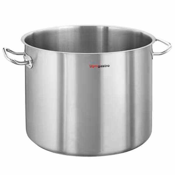 Jumbo Suppentopf - Edelstahl - 50 Liter - Ø 400mm - Höhe: 400mm - Induktionsgeeignet