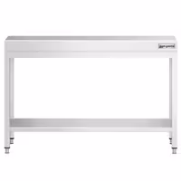 طاولة عمل ستانلس ستيل PREMIUM - 1200x600mm - مع رف سفلي