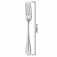 (12 pcs) Table fork Milo - 18/10 stainless steel - 205mm
