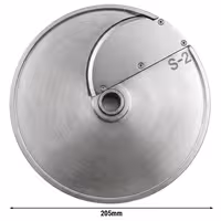 Szeletelőkorong zöldségszeletelőhöz GEH, GEH5 és GEH5R - finom - 2 mm - kerek penge
