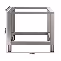 Base Stand - for Commercial Combi Oven - 790x840x700mm - Stainless Steel - for KDV1255 & BHV1255 - Without Tray Holders