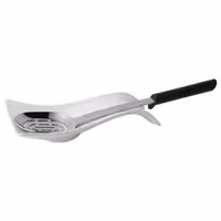 (6 Stück) Besteckablage - SMALL WAVE - Melamin - 260x130mm - Weiß