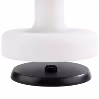 (4 pcs) LED Table Lamp - FINN MINI - Rechargeable - Cordless - 3-step dimmable - Ø120mm - White - with Charging Dock