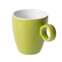 (6 adet) BART COLOUR CAFE - Espresso Fincanı Colour Cafe - 65ml - Lime