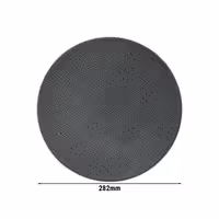 (6 adet) SELTMANN WEIDEN | Coupe tabak - düz - Ø 280 mm - antrasit