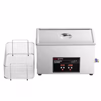 Ultrazvučni čistač – 30 litara – 600 W ultrazvučne snage – s odvodnim ventilom