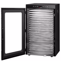 Toidukuivati - 24 restiga - must - 2 kW
