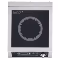 (2 kom) Indukcijsko kuhalo - 360x460x129 mm - 3,5 kW - 1 indukcijskih zona - nadpultni - sastavljeno od Touch Control i ručni kotačić - visokoučinkoviti model
