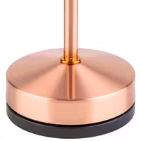 LED Table Lamp - ALVA MICRO - Rechargeable - Cordless - 3-step dimmable - Ø80mm - Copper - with Charging Dock