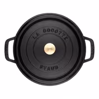 STAUB | LA COCOTTE - Cocotte - Ø 340 mm - Lijevano željezo - Crna boja