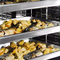Commercial Electric Combi Oven - Digital Controls - 5x GN 1/1 - Slimline - incl. Automatic washing system & Core temperature probe