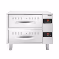 Profesionalni grijani ormar za hranu - 4 kW - GN 1/1 - 2 ladice - 824x578x680 mm