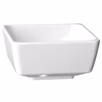 (36 adet) Ramekin (Sos Kasesi) - FLOAT - Melamin - 30ml - köşeli - 55x55mm - Beyaz