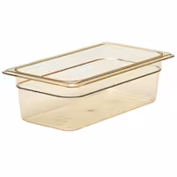 (6 komada) CAMBRO | H-PAN™ - Toplinski otporna GN-Posuda 1/3 - Boja jantara - Visina: 100 mm