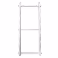 Griešanas dēļu plaukts - 370x100x900 mm - Biezums: 20 mm - Polietilēns - Balts - Sienas montāža - Līdz 6 dēļiem