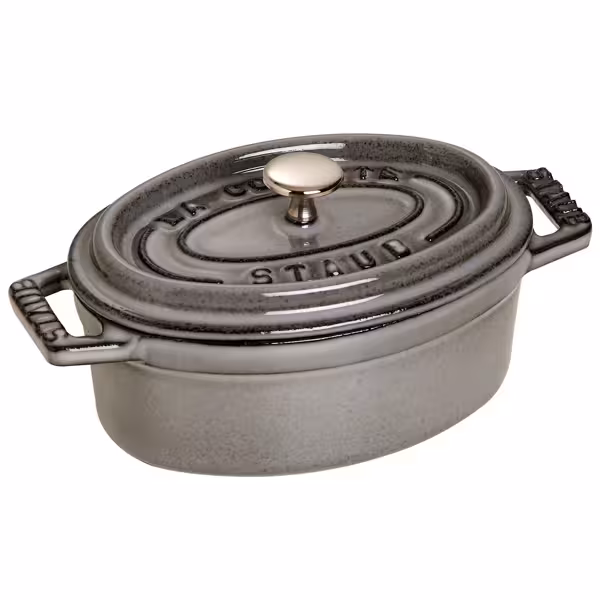 STAUB | LA COCOTTE - Mini Cocotte - Ø 110 mm - Liveno željezo - Grafitno siva