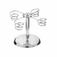 VG Ice Cream Cone Holder - 4-Cone - Stainless Steel - 175x175x130mm