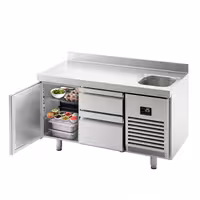 Külmlett PREMIUM PLUS - 1468x700 mm - 305 l - ventileeritud jahutus - koos 1 uksega - Tagaserv