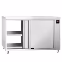 PREMIUM grijaći ormar – 1200 x 700 mm – s otvorom za posluživanje i kliznim vratima – digitalni