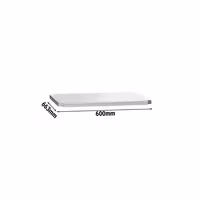 Donja polica - inox - 600x663x87 mm - za radne stolove ATK67 i ATK67A