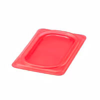(6 szt.) CAMBRO | Pokrywa GN 1/9 SafeTrak – polipropylen – czerwona