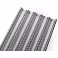 Baguette Tray - Aluminium - EN 600x400 - non-stick - with 5 moulds