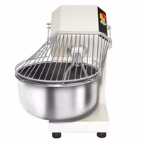 Spiralna miješalica za tijesto - 50 l / 30 kg - 1 brzina - s fiksnom posudom - 400 V