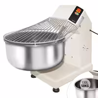 Spiralna miješalica za tijesto - 130 l / 75 kg - s fiksnom posudom - 400 V
