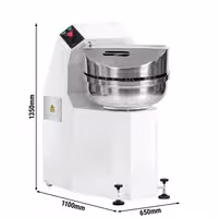 Spiralna miješalica za tijesto - 52 l / 35 kg - 2 brzine - 400 V - za pizzu i kruh