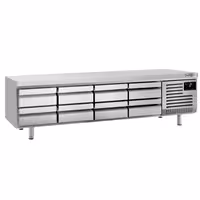 Külmsahtlikapp PREMIUM PLUS –2…+8 °C - 2400 mm - 435 l - 8 sahtlit - 8x GN 1/1