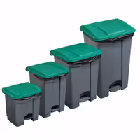 CAMBRO | Kanta za pedaline – 87 litara – zeleni poklopac