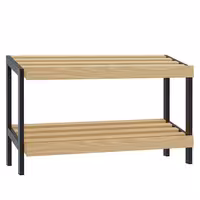 Espositore per pane BELFAST - 900 mm - 2 ripiani - compatibile con la serie BRIN