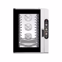 Commercial Electric Combi Oven - Manual Controls - 12x GN 1/1 - incl. Mounting brackets