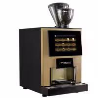 Commercial Bean to Cup Coffee Machine - 30 Drink Options - 10" Touchscreen - 2 Bean Hopper(s) & 2 Instant Canister(s) - incl. Fresh Milk System for 2 Milk Types
