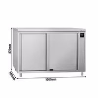 ECO ormar za grijanje – 1000 x 700 mm – s kliznim vratima – digitalni