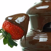 Commercial Chocolate Fountain - Cascade Waterfall - 5-Tier - Capacity: 6kg - 280W - Height: 700mm