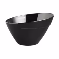 (6 adet) Kase - BALANCE - Melamin - 1,5L - köşeli - 210x210mm - Derinlik:130mm - Siyah