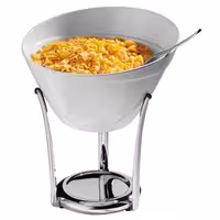 (6 adet) Kase - BALANCE - Melamin - 2,5L - yuvarlak - Ø245mm - Derinlik:150mm - Beyaz