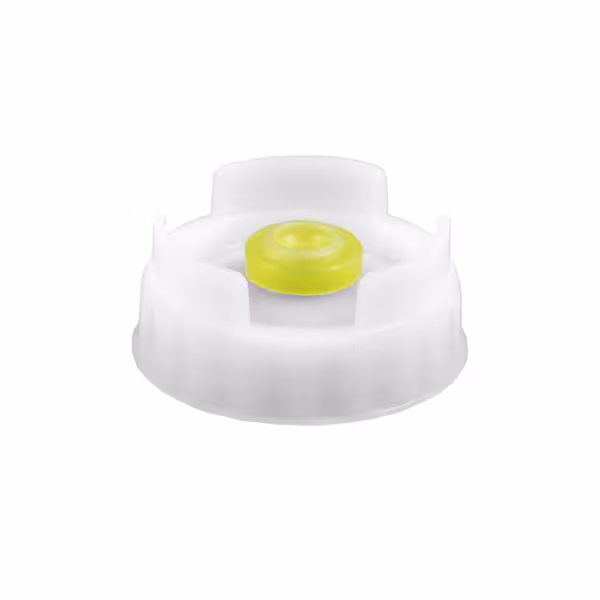 (6 bucăți) Membrane din silicon – pentru sticle cu pompă și dozatoare – galbene