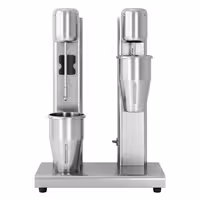 Milkshake & Drinks Mixer ECO - twin spindle - 2x 950ml - 2x 80 Watt - 2 speeds