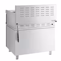 Eléctrico Cocedor de pasta PROFESIONAL - 2x26L - 12kW - con mueble bajo con 2 puertas