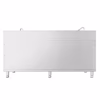 Gázüzemű wok tűzhely - 60 kW - 4 égős - 2 csaptelep
