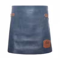 KARLOWSKY | Leather Waist Apron – Ink - 590×400 mm