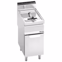 Plinska friteza - 20 L - 16,5 kW - s ispustom za ulje