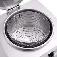 Cesta 1/1 para marmita de cocción - para 150 litros - Ø560x370mm - GN 1/1