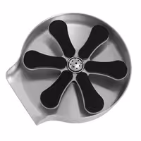 Glass Rinser - with integrated flow regulator - G3/8"